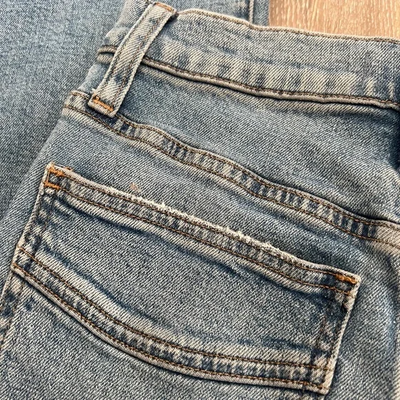 Madewell 11" High Rise Flare Jeans Size 24 - Picture 6 of 10